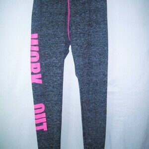 Silver leg work Out Leggins